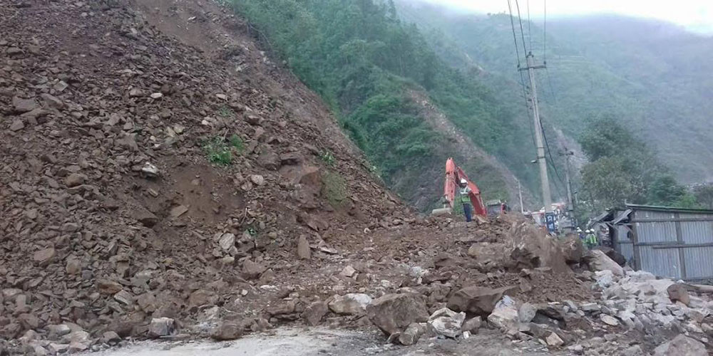 नारायणगढ–मुग्लिन सडक पुनः अवरुद्ध